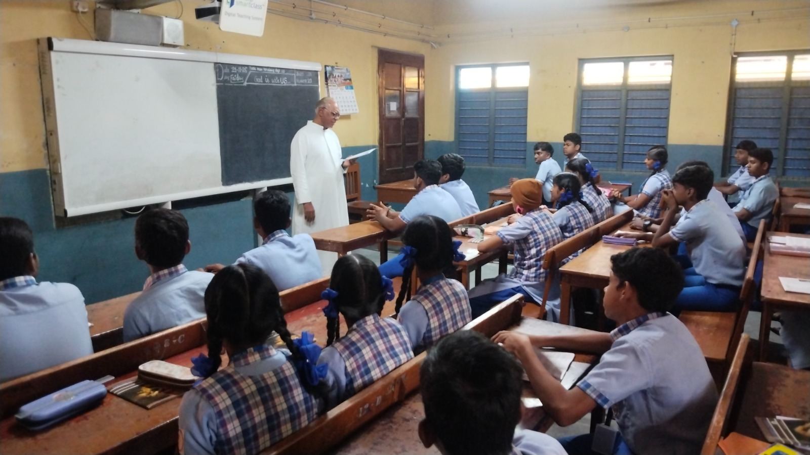 Interactive classroom session
